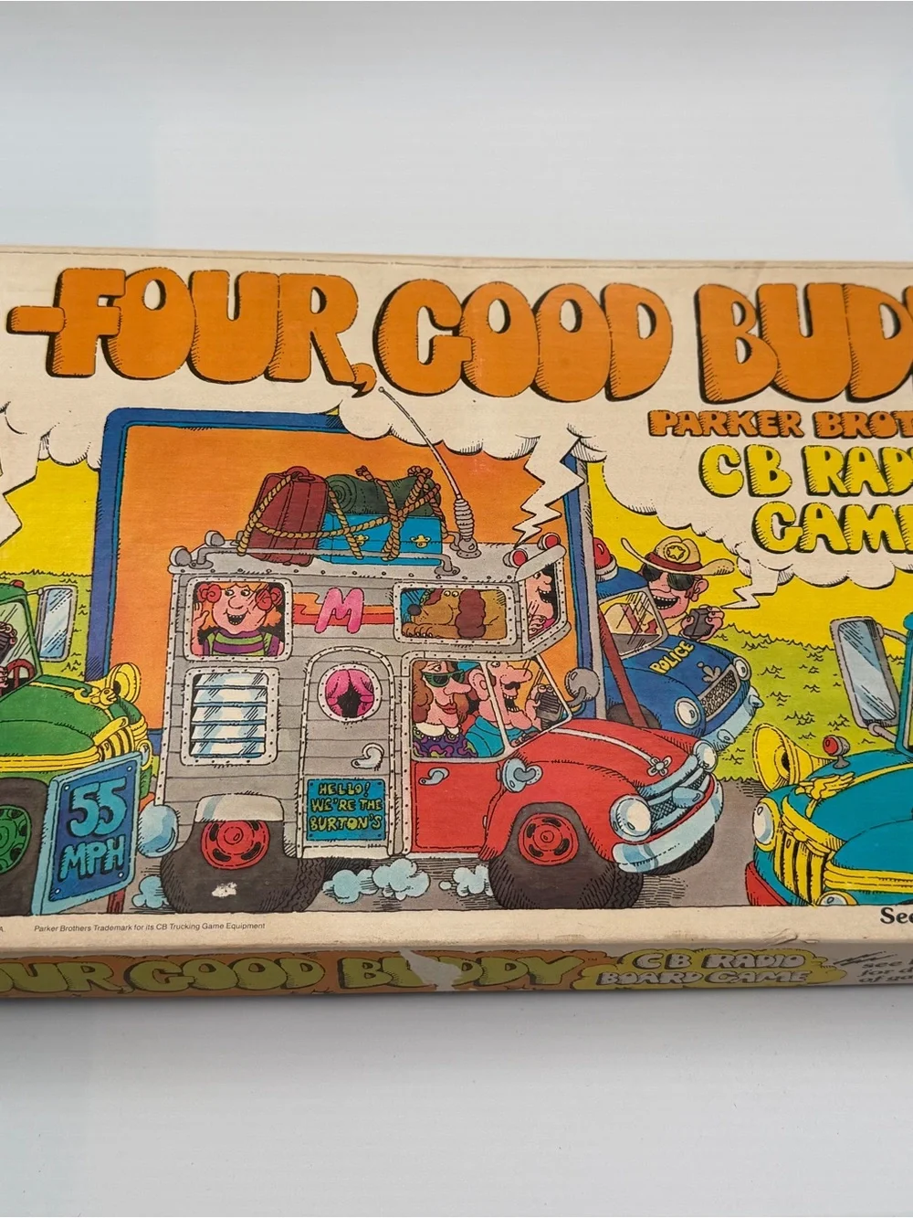 1976 Vintage 10-Four Good Buddy CB Radio Board Game Parker Brothers